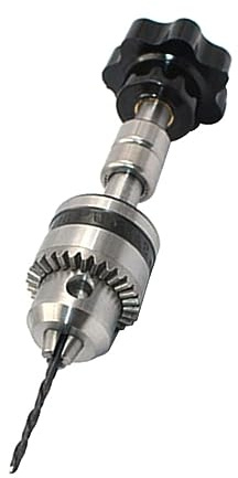 CLISPEED Trapano Manuale Mini Portatile Per Modellismo e Hobby Con Punte Hss Strumento Di Precisione Per Lavorazioni Su Legno Gioielli e Progetti Te