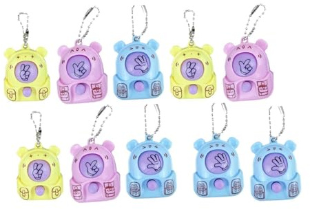 Zanthicia Simpatico gioco di indovinelli, giocattolo portatile, ottimo come regalo per bambini e adolescenti, accessorio divertente ed elegante per feste di compleanno, portachiavi