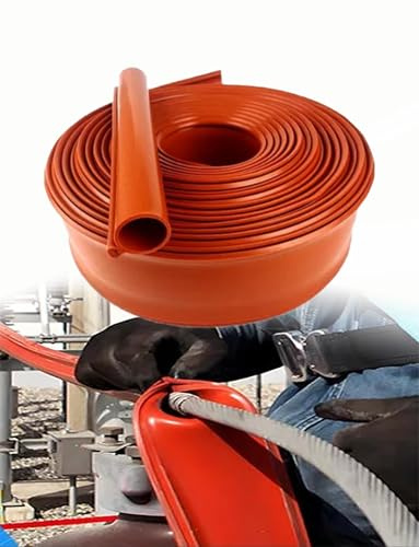 Manicotto isolante ad alta tensione, copertura di protezione del cavo elettrico in gomma siliconica, for isolamento delle sbarre collettrici a filo nudo(ID 1.6cm-35KV)