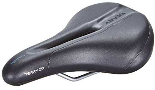Terry Fisio GT Max Herrsadel med Light FeC stålram och DuraLux mikrofiberyttermaterial i färgen svart, sätesbredd: 12 cm – 15 cm, 423 001 68