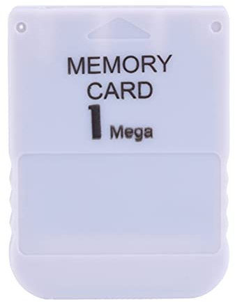 GOWENIC Carte mémoire pour PS1, carte mémoire 1 Mo pour jeu PS1, jeu de cartes mémoire