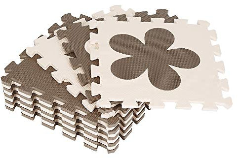 Bodenmatte für Kinder und Babys aus Schaumstoff, Puzzlematte, 12/24/36/72-teilig, Spielteppich für Kinder, Puzzle-Schaum, Teppich mit Herzmotiv (36 Stück)