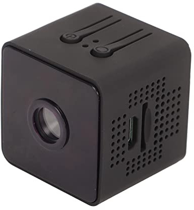 Mini Telecamera WiFi, Telecamera Wireless Magnetica per Visione Notturna HD 1080P con Rilevazione di Movimento, Registrazione in Loop Controllo APP Telecamera di Sicurezza in