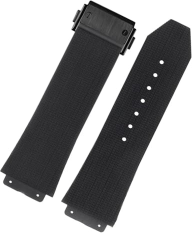 FFHAO FKM Fluorosilicone Uhrenarmbänder Für HUBLOT BIG BANG Silikon 25 * 17mm 26 * 19mm Wasserdicht Herren Uhrenarmband Kette Uhr Gummi Armband Wristband