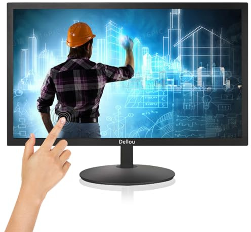 19 pollici Monitoraggio touch screen Telecamera di sicurezza Monitor CCTV Schermo multifunzionale Interfaccia HDMI, AV, BNC, VGA, USB, Sorveglianza Display LCD Computer Monitor Risoluzione 1440x900