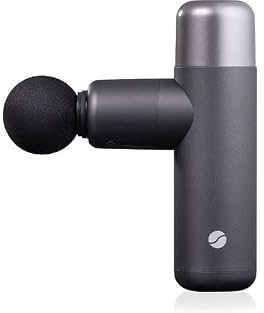 Ströme Vitality Vibes M2 Mini Massagepistol med Percussionterapi, 4 Munstycken, 4 Hastigheter, 45 W Motor, Tyst Drift, USB-C Laddning, Svart