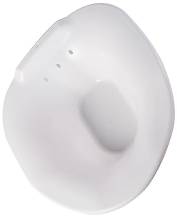Yardenfun Bidé Baño De Asiento Blanco Lavabo Para Baño De Asiento Especial Para Embarazadas y Pacientes De Inodoro De