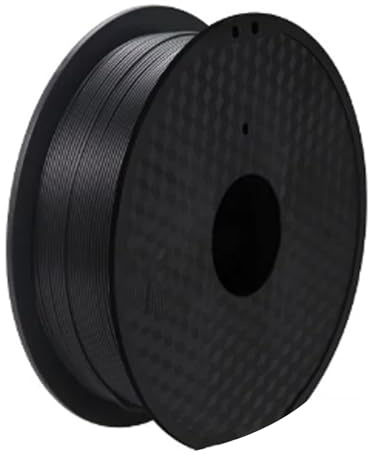 CXGBQSJ TPU 98A 3D Drucker Filament 1.75mm Weiches Flexibles Gummiähnliches Material für FDM Drucker Verschleißfest für Kreative DIY Modelle,Black
