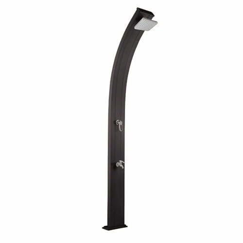 Formidra DS-A122NO - Douche Solaire - Collection SPRING - 30 L - Anthracite - Légèreté et Design