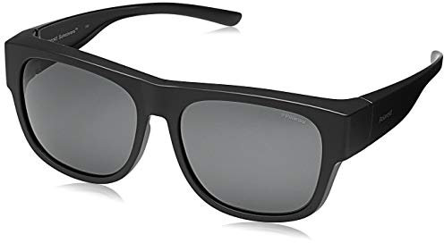 Polaroid PLD 9010/S 003 MATTE BLACK, 57, SQUARE, Polarized