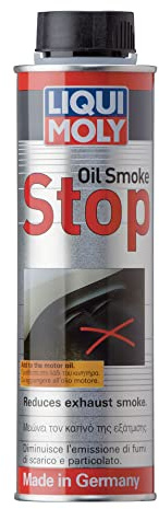 WOL No Smoking Engine Oil - Liqui-Moly 8901 Engine Oil Smoke Stop Petrol & Diesel Engines Motor Oil 300ML - Stops your Engine Blue Smoke Permanently - Smoke Treatment Anti-Smoke Additive (2)