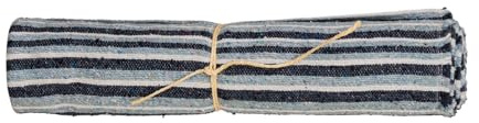 Jarapa Ecológica de Algodón Reutilizado, 100x190cm (Azul) - Ref. 4630-A