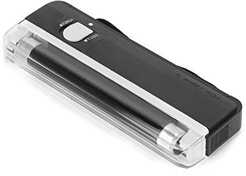 VBESTLIFE Tragbarer UV-Geldprüfer Mit Taschenlampe, Geldscheindetektor, Falschgelddetektor