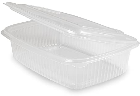 ACESA - Pack Envases para Alimentos | Envases de Plástico Reutilizables | Recipientes de Plástico Herméticos con Tapa | Recipientes para Microondas y Lavavajillas | Envases para Comida (50, 750ml)
