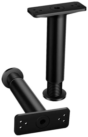 GAJUST 4PCS Telescopic Adjustable Bed Beam Support Foot High Hard Plastic Steel Furniture Leg Sofa Leg Bed Bottom Load Bearing Bracket (Color : 20-37CM)