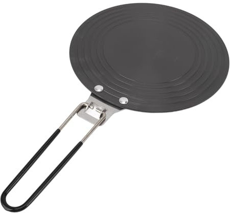 Plateau Diffuseur de Chaleur pour Cuisinière à Gaz, Plaque de Conduction Thermique à Transfert de Chaleur Rapide, Poignée Pratique pour la Cuisine (Diamètre 24cm/9,44 pouces)
