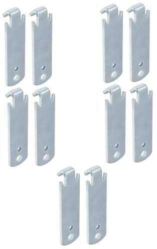 POPETPOP 10stücke Stahlseil Spanner Robuste Drahtseil Klemmen Für Zauninstallation Universelles Zubehör Für Landwirtschaft BAU Und Garten Einfache Handhabung Und Langlebige Konstruktion