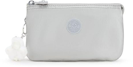 Kipling Trousse à Maquillage Creativity L pour Femme, Métallisé Brillant, 1.5''L x 4.25''H x 7.25''D, Kipling Trousse à Maquillage Creativity L pour Femme