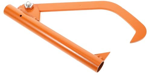 BESPORTBLE Crochet à Grumes Robuste En Métal Pour Déplacement De Bois, Outil De Roulage De Grumes Incliné, Outil Polyvalent Pour Exploitation Et Transport Du Bois