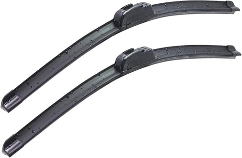 LYNYQ Car Windscreen Wiper Blades Set for Mazda 6 2013-2018 18in+24in, Car Front Wiper Blade Window Brushes Wiper Replacement Accessories,L-A/Lhd
