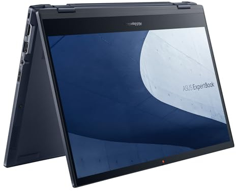 ASUS ExpertBook B5 Flip | Convertible | Star Black | 13,3 FHD Touch-Display | Core i5 1235U | RAM: 40GB | SSD: 4TB | Aluminium | Windows 11 Pro | Office 2024 Pro