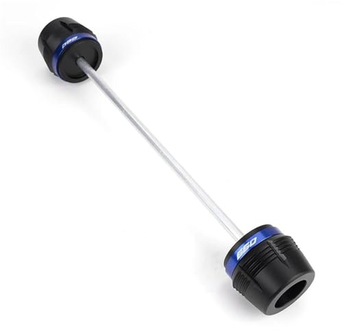 Sturzpads Für Motorrad-Vorder- Und Hinterradachse, Für Aprilia RS 660, RS660, Tuono, Factory (2021–2025) Rahmen Schieberegler Frame Sliders(BLAU,HINTEREN)