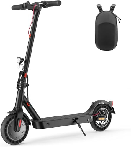 E Scooter mit Straßenzulassung 30-40 km Reichweite, Duales Bremssystem, 8,5-10 Zoll Elektroroller 20km/h, Elektro Scooter bis 120kg für mittlere und Lange Pendelstrecken