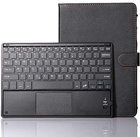 Keyboard Case for Lenovo Tab P11 / Lenovo Pad Plus (11), Universal 10 to 11 Inch Tablet Keyboard Folio Case, Bluetooth Keyboard (Touch PAD Mouse)