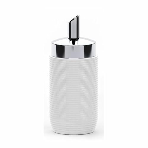 DISPENSADOR AZUCAR PORCELANA BLANCO/CROMADO