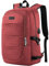 VSNOON Anti-Theft Laptop Backpack, 15.6-17.3 inch Business Laptop Rucksack Bag with USB Charging Port & Lock, Water Resistant Travel Backpack Computer Bag for Women Men,Red