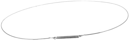 BUGUUYO Joint de Porte pour Lave-linge en Acier Inoxydable Argenté, Pince Collier de Serrage Haute Fiabilité, Diamètre 40 Cm, Prévient les Fuites D'eau