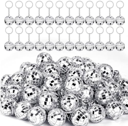 berjalan 50 Pezzi Mini Palla Discoteca , Specchio Sfera Discoteca Bulk Regali per Festa Forniture per Festa Discoteca 70 e 80