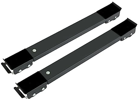 ROMISBABA 1 Pair Appliance Roller Stand Washing Machine Base, Upgraded Wheels Anti-Vibration Lock Buckle Design, Furniture Fridge Remover Trolley