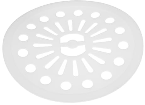 SEWACC Tapa de Seguridad para Lavadora y Secadora de Plástico Blanco, Pieza de Centrifugado Compatible Múltiples Modelos para Uso en Lavandería