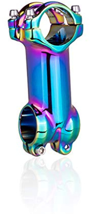Oxxggkao 60/70/80/90 mm ± 7°/±17° 31,8 x 28,6 mm Potence de vélo de montagne guidon court de vélo de route guidon court