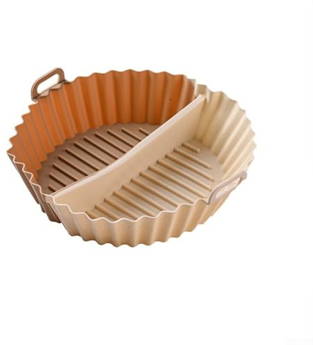 Yuanpgky Plaque de cuisson en silicone avec séparateur, résistante aux hautes températures, sans air, réutilisable, multifonction pour cookies, gâteaux et muffins, 20 x 20 x 4,5 cm (A)