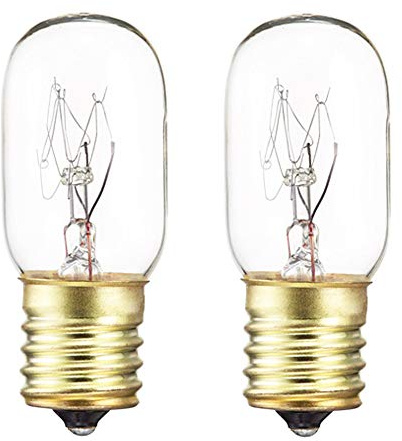 Xtricity 15W Incandescent Appliance and Himalayan Salt Lamp Light Bulb, T7, E17 Intermediate Base, Dimmable, 130V (2 Pack)