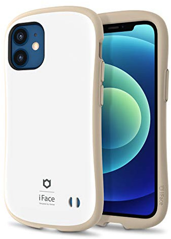 iFace First Class Café Series per iPhone 12 Mini - Custodia Protettiva Ibrida [Guscio Rigido + Paraurti] Antiurto per Telefono [Sottoposta a Test di Caduta] Case iPhone 12 Mini – Milk (Bianco)