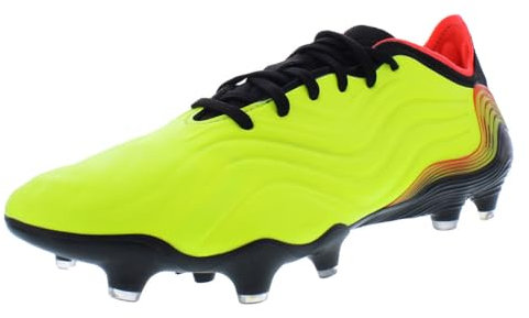 adidas Copa Sense.1 Firm Ground Cleats Unisex Fu ball, Team Solar Gelb-Solar-Rot-Kern Schwarz, 41 EU