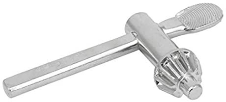 SagaSave Chuck Keys for Drill, 16mm Replacement Chuck Key, Hardened Steel Chuck Key, Lathes Drills Pillars Machine Tools, Drill Hand Tool for Home Garage DIY Construction Office (Silver)
