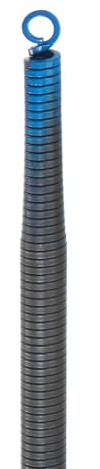 sourcing map Molla di piegatura del tubo del PVC 13,2 mm OD 550 mm di lunghezza del tubo della molla di piegatura del tubo della molla piegatubi del PVC per dispositivi di piegatura del tubo del PVC