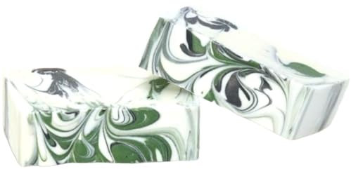 LIDKOR Pflegende Seife mit Kiefer und Wacholder 100g - Tonisierende und Weichmachende Hautpflege mit Olivenöl und Rizinusöl - Handgemachte Naturseife als Festes Duschgel - Vegan Handseife – Duschseife