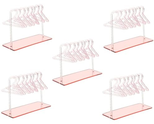 SAFIGLE 5sätze Acryl Ohrringhalter Und Schmuckständer Transparente Schmuckaufbewahrung Für Ohrringe Halsketten Und Armbänder Elegantes Design Roségold Für Stilvolle Präsentation