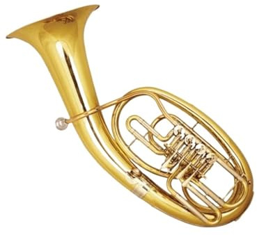 Professionelles B-Vierklappen-Tenorhorn Gold