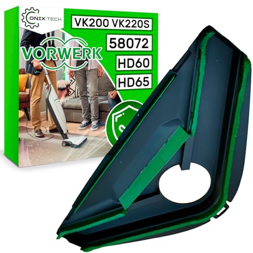 ONIX TECH Cepillo Inferior con Cerdas para Aspiradora Modelo HD60 HD65s | Código Original 58072 para Vorwerk Kobold VK200 VK220S - Garantía de 5 Años - ONIX TECH