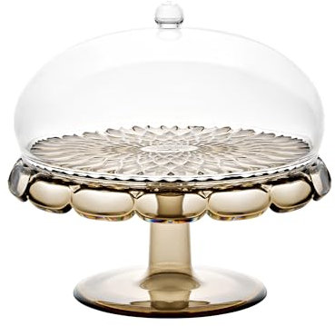 Guzzini - Vanity, alzata con campana, fumo, in Bio-based SAN e Bio-based SMMA - TERRA