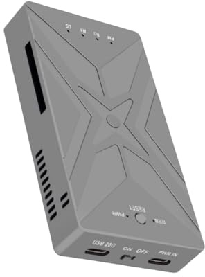 SSD-fodral i aluminiumlegering M.2 NVME dubbla fack och 4 RAID-lägen 20 Gbps hårddiskhölje med intelligent sömnfunktion