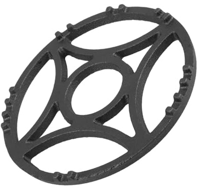 VICASKY Cast Iron Wok Ring Stand Nonslip Pot Holder for Gas Stove Stable Support for Small Cookware Reliable Cooking Rack for Efficient Heating Versatile Wok Pan Support