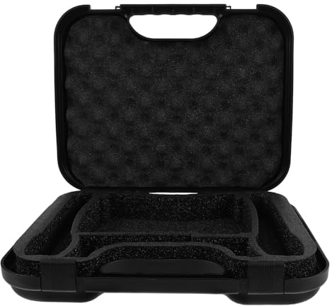 BESPORTBLE Estuche Portátil Rígido de Plástico Grande para Micrófono de Condensador, Maletín para Guardar Micrófonos en Grabación Profesional y Transporte Seguro