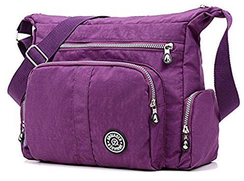 Foino Schultertasche Leichter Umhängetasche Wasserdicht Designer Messenger Bag Taschen Damen Kuriertasche Strandtasche Mode Sporttasche